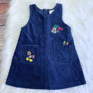 Vintage Disney Mickey and Minnie Dress